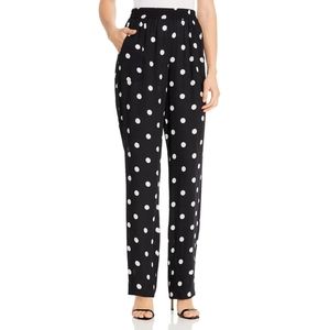 Elie Tahari | NWT Wide Leg Polka Dot Trouser Pant - Size XL